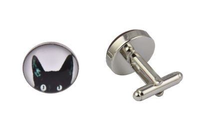 Picture of Black Cat Cufflinks