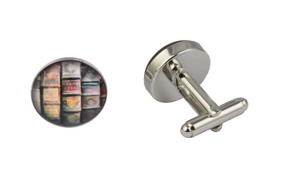 Picture of Books Cufflinks