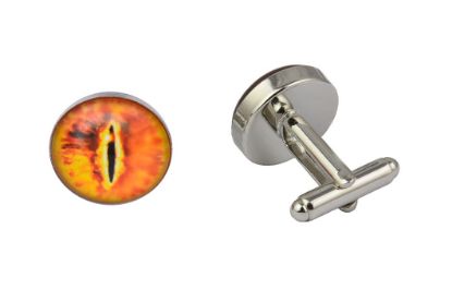 Picture of Orange Dragon Eye Cufflinks
