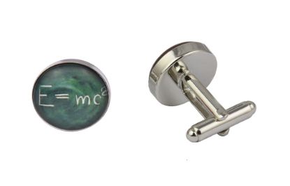 Picture of Einstein E=MC2 Cufflinks