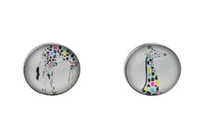 Picture of Giraffe Art Cufflinks