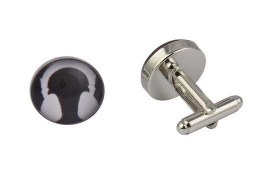 Picture of Headphones Cufflinks