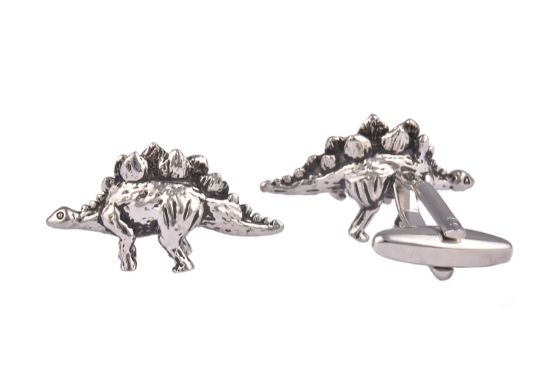 Picture of Stegosaurus Dinosaur Cufflinks