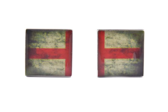 Picture of Distressed England Flag Cufflinks